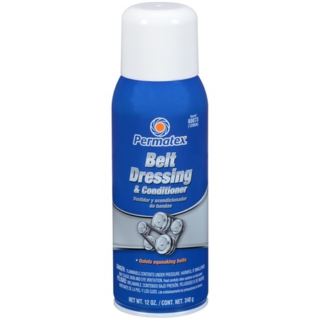 PERMATEX Belt Dressing & Conditioner, 16 oz. aerosol can, 12 oz. net wt. 80073